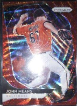 John Means [Red Wave Prizm] #16
