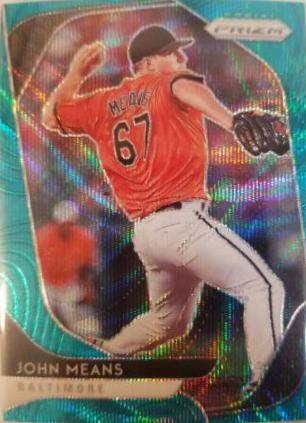 John Means [Teal Wave Prizm] #16