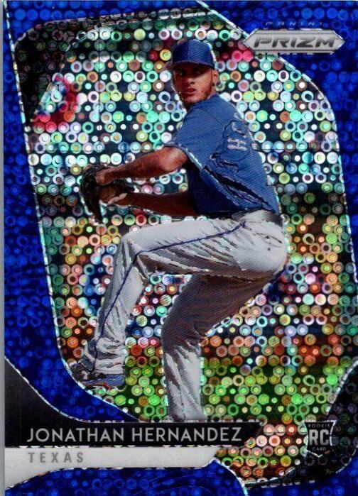 Jonathan Hernandez [Blue Donut Circles Prizm] #96