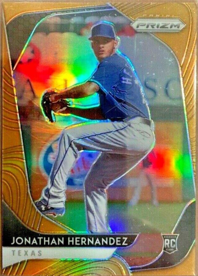 Jonathan Hernandez [Neon Orange Prizm] #96