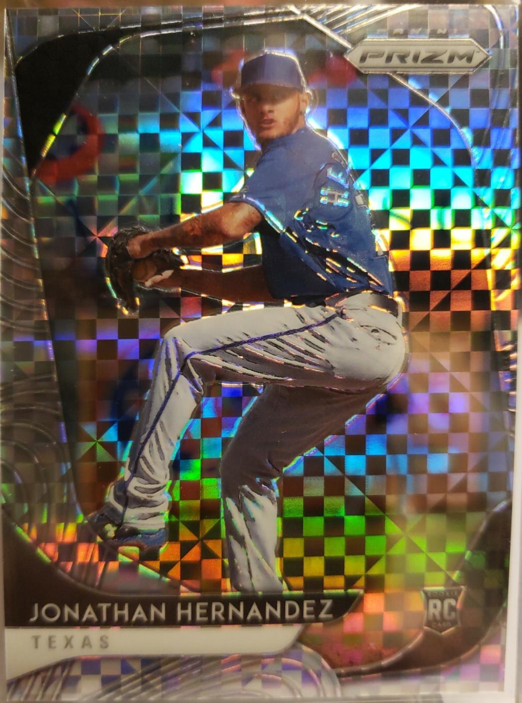 Jonathan Hernandez [Power Plaid Prizm] #96