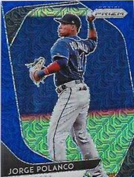 Jorge Polanco [Blue Mojo Prizm] #105