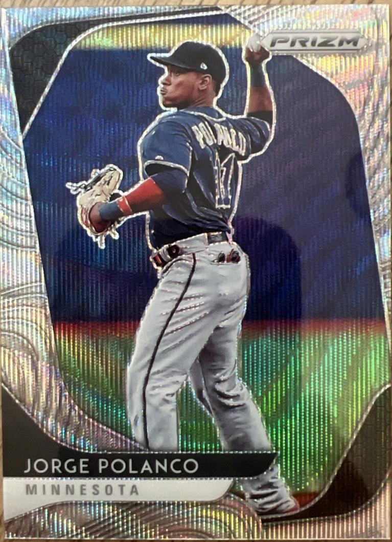 Jorge Polanco [Blue Wave Prizm] #105