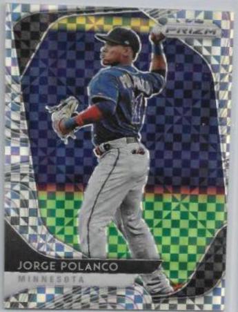 Jorge Polanco [Power Plaid Prizm] #105