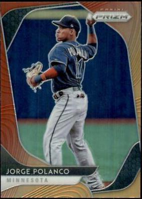 Jorge Polanco [Red Orange Prizm] #105