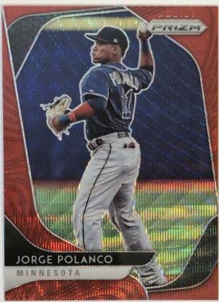 Jorge Polanco [Red Wave Prizm] #105