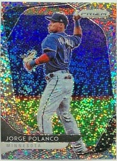 Jorge Polanco [White Sparkle Prizm] #105
