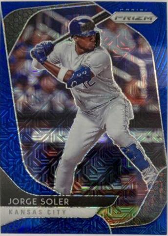 Jorge Soler [Blue Mojo Prizm] #8