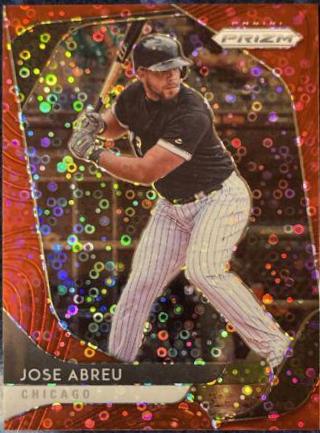Jose Abreu [Red Donut Circles Prizm] #61