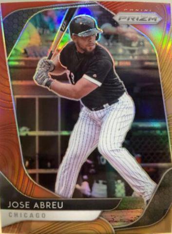 Jose Abreu [Red Orange Prizm] #61