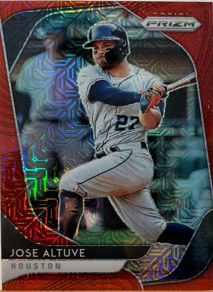 Jose Altuve [Red Mojo Prizm] #221