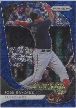 Jose Ramirez [Blue Donut Circles Prizm] #218