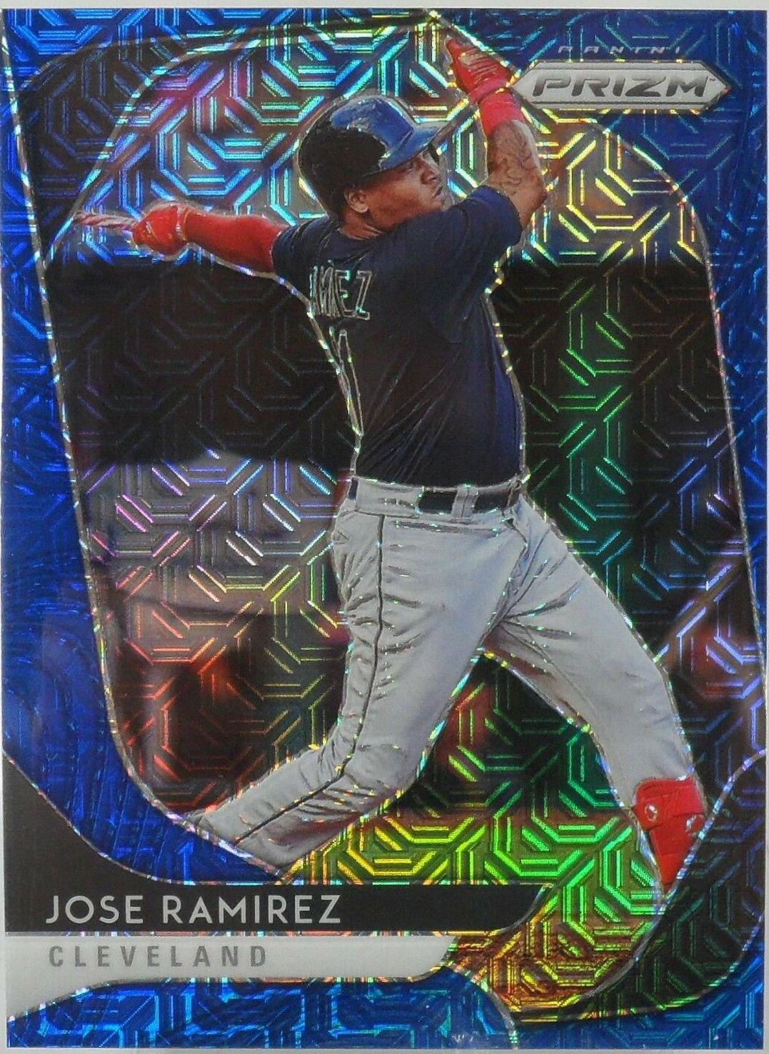 Jose Ramirez [Blue Mojo Prizm] #218