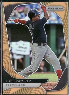 Jose Ramirez [Gold Prizm] #218