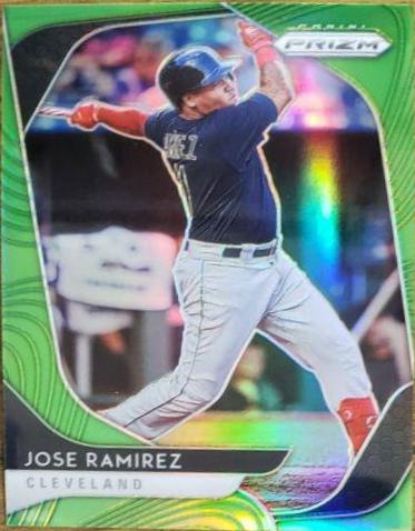 Jose Ramirez [Lime Green Prizm] #218