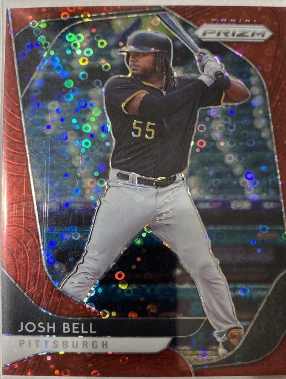 Josh Bell [Red Donut Circles Prizm] #77
