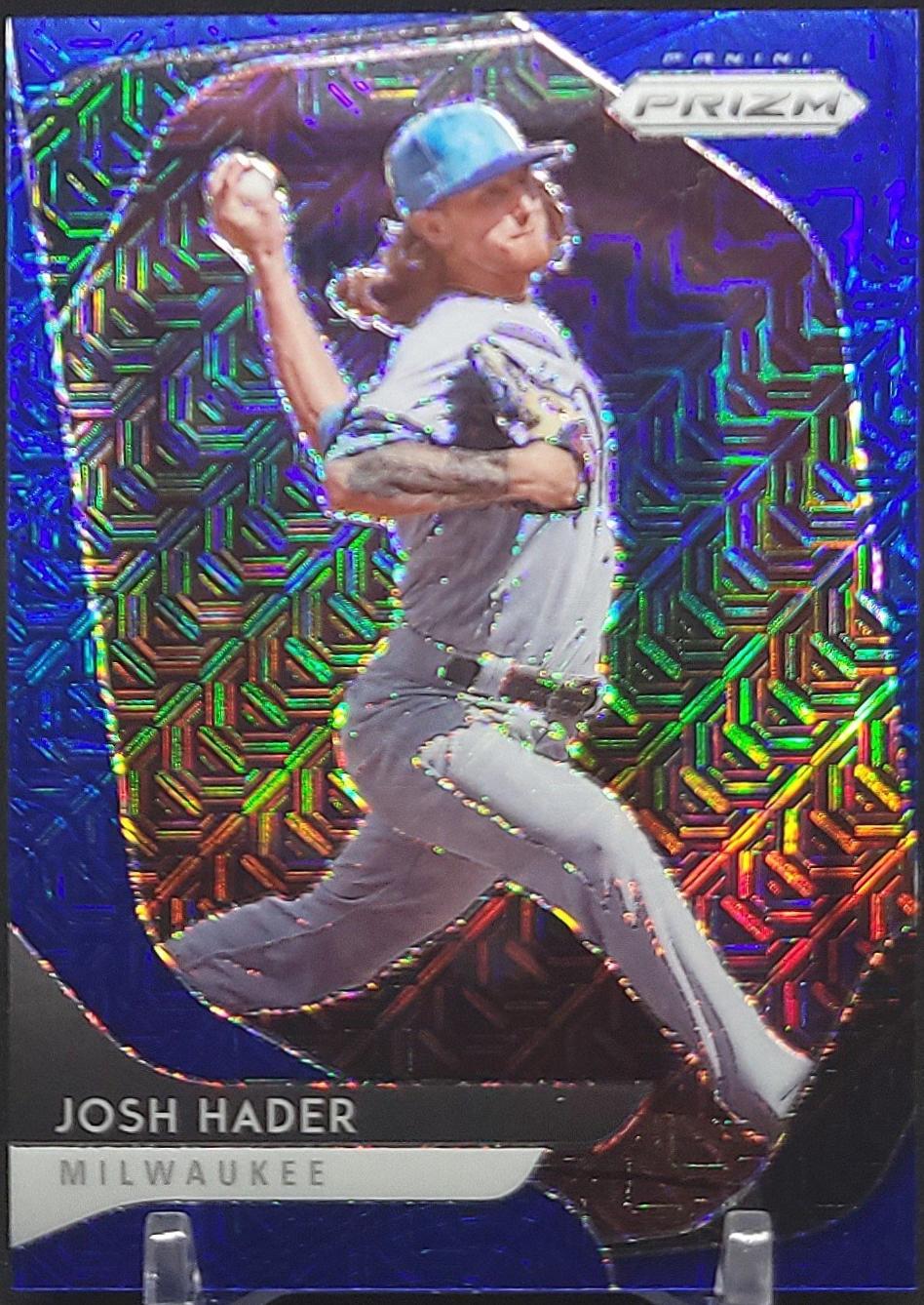 Josh Hader [Blue Mojo Prizm] #107