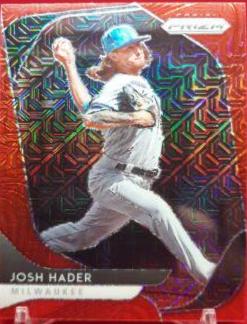 Josh Hader [Red Mojo Prizm] #107