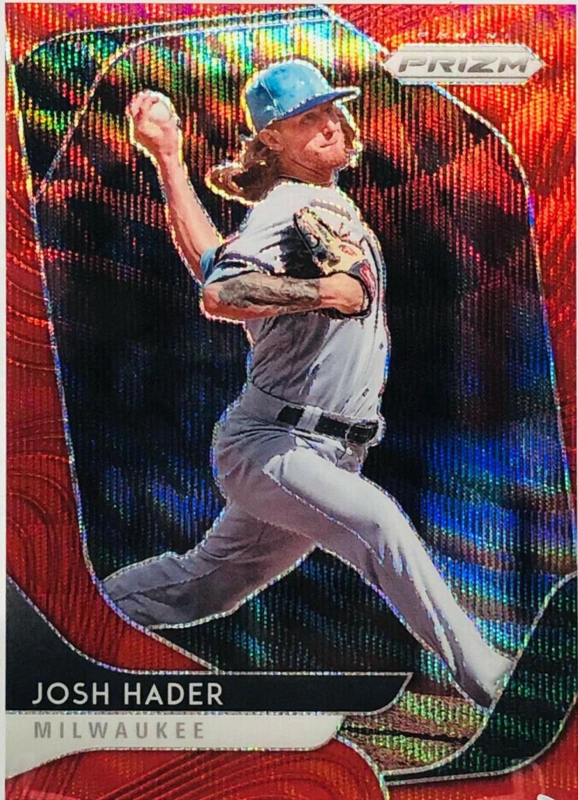 Josh Hader [Red Wave Prizm] #107