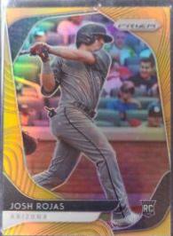 Josh Rojas [Neon Orange Prizm] #95