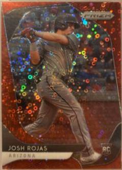 Josh Rojas [Red Donut Circles Prizm] #95