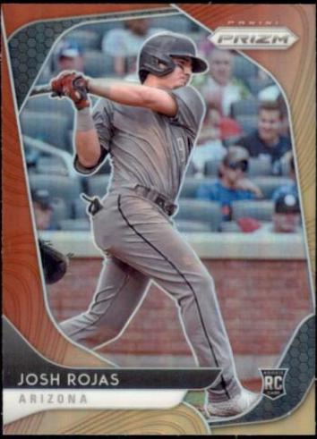 Josh Rojas [Red Orange Prizm] #95
