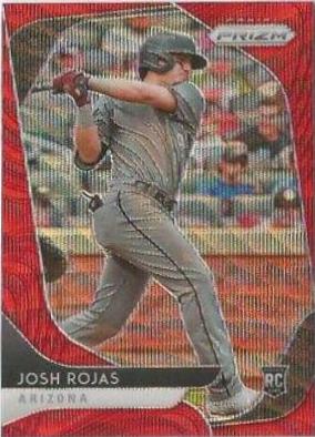 Josh Rojas [Red Wave Prizm] #95
