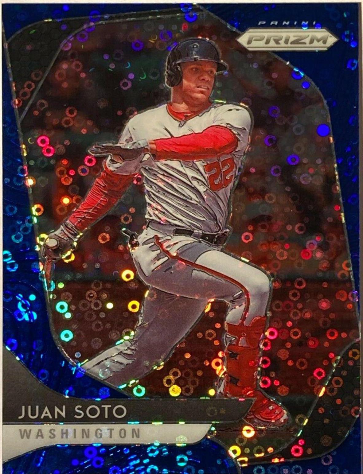 Juan Soto [Blue Donut Circles Prizm] #47
