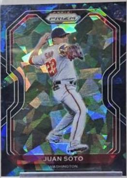 Juan Soto [Burgundy Cracked Ice Prizm] #47