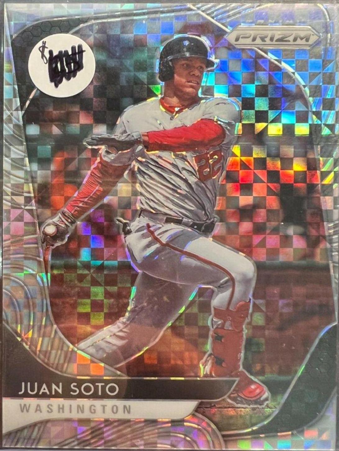 Juan Soto [Power Plaid Prizm] #47