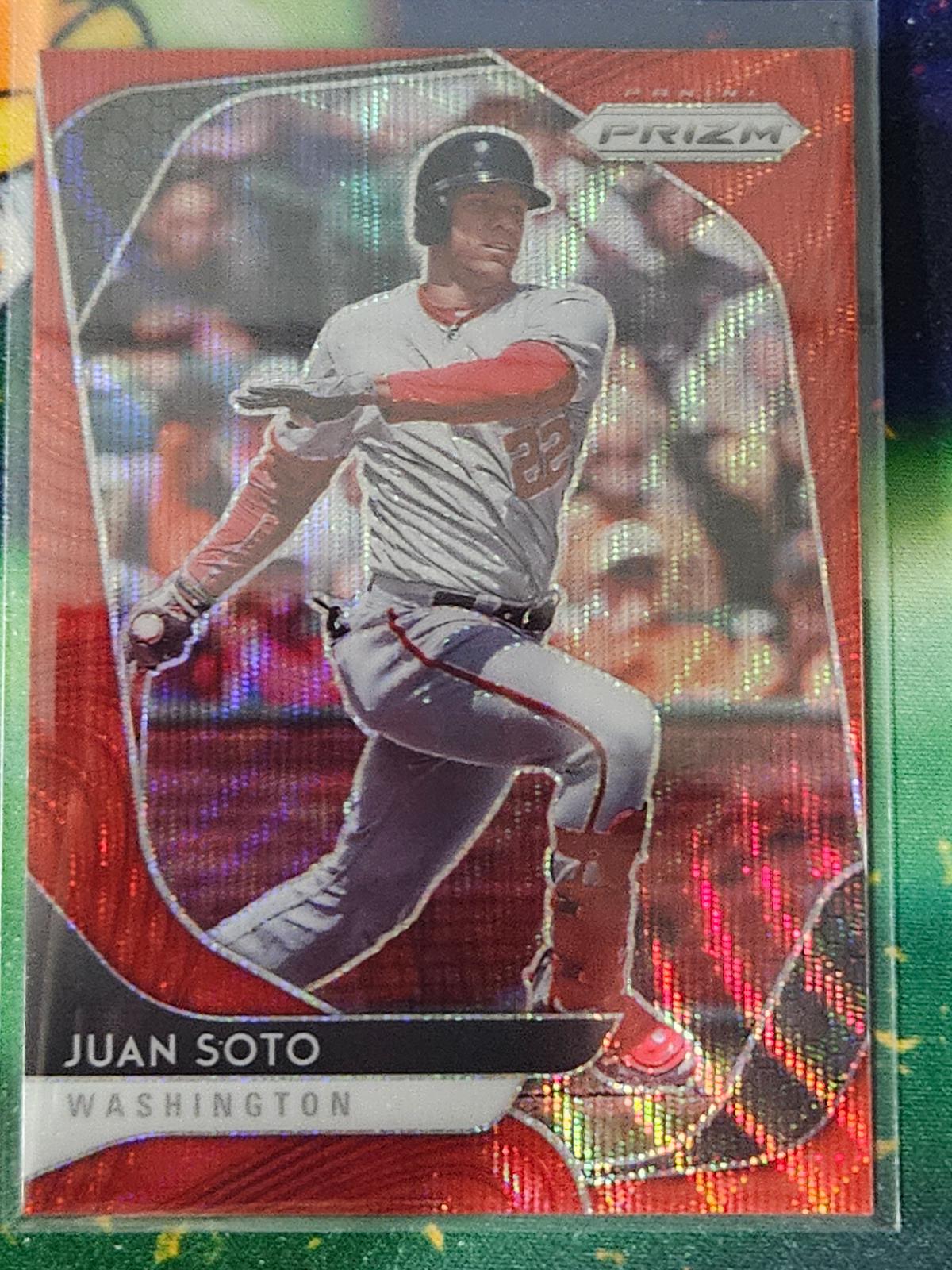 Juan Soto [Red Wave Prizm] #47