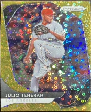 Julio Teheran [Gold Prizm] #42
