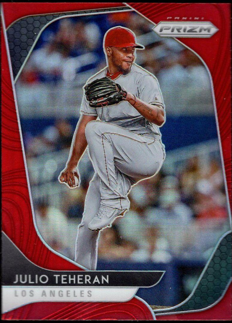 Julio Teheran [Red Prizm] #42