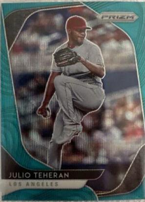 Julio Teheran [Teal Wave Prizm] #42