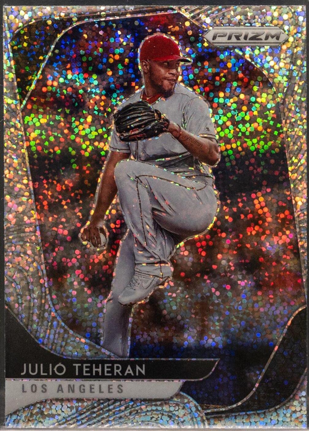 Julio Teheran [White Sparkle Prizm] #42