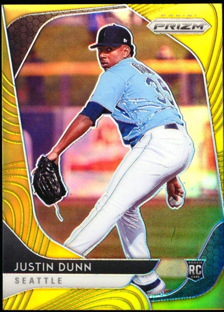 Justin Dunn [Gold Prizm] #44