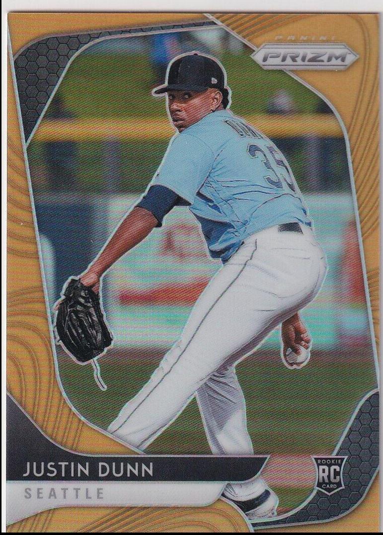 Justin Dunn [Neon Orange Prizm] #44