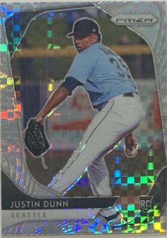 Justin Dunn [Power Plaid Prizm] #44