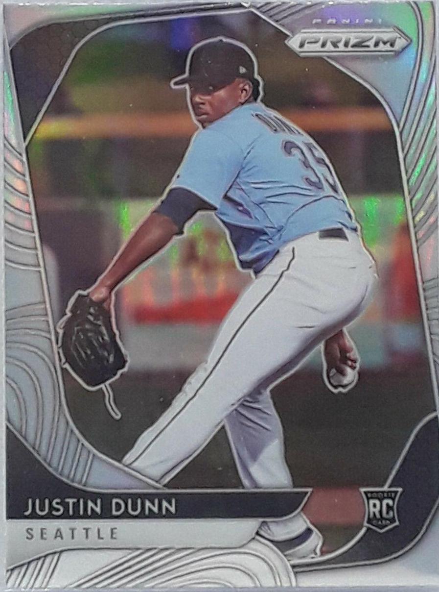 Justin Dunn [Silver Prizm] #44