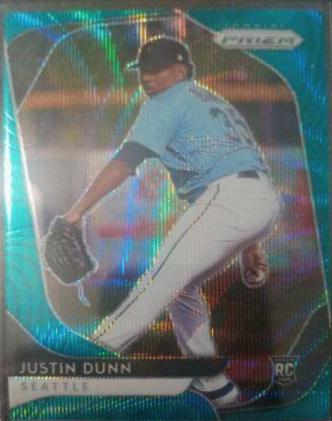 Justin Dunn [Teal Wave Prizm] #44