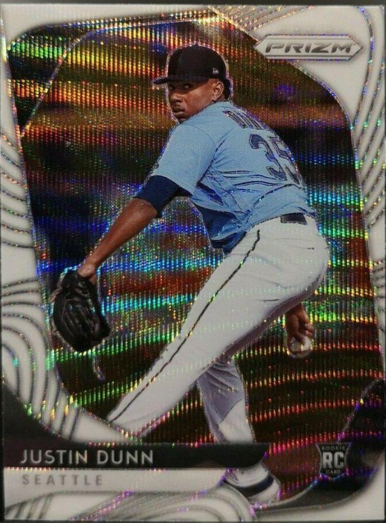 Justin Dunn [White Wave Prizm] #44