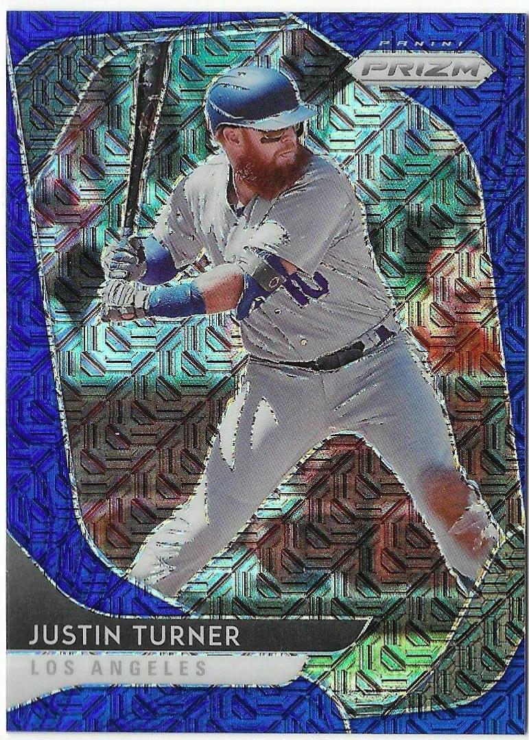 Justin Turner [Blue Mojo Prizm] #98