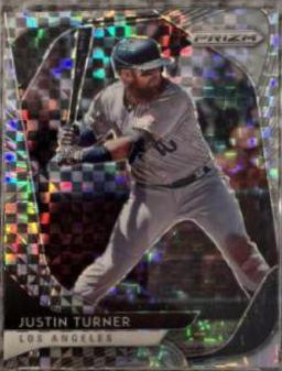 Justin Turner [Power Plaid Prizm] #98