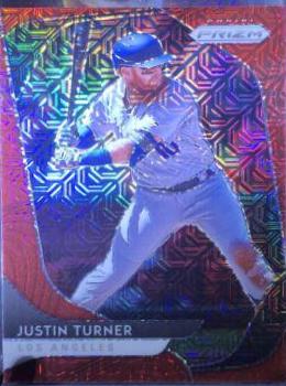 Justin Turner [Red Mojo Prizm] #98