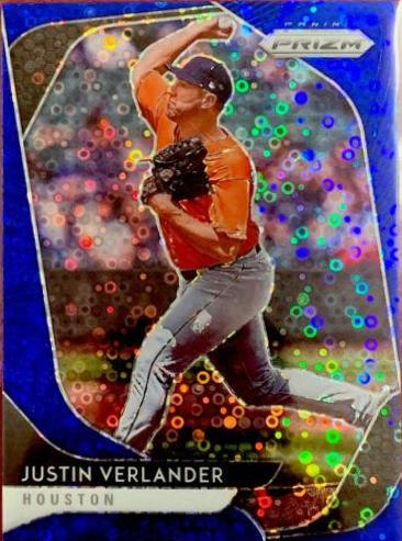Justin Verlander [Blue Donut Circles Prizm] #151