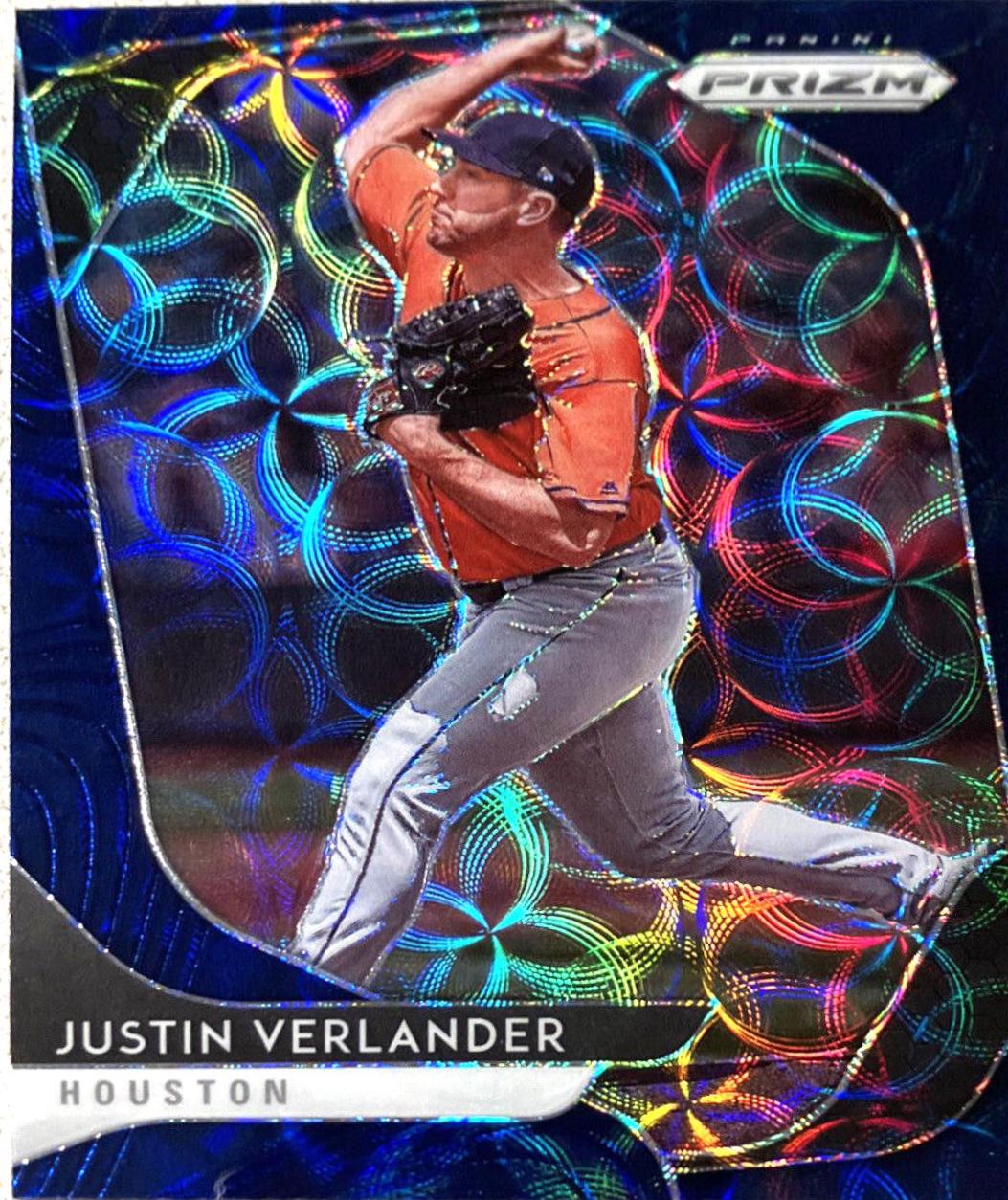 Justin Verlander [Navy Blue Kaleidoscope Prizm] #151