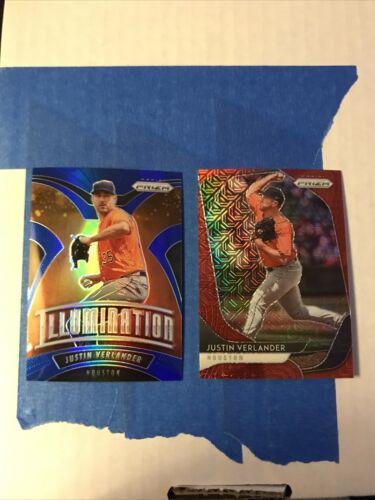 Justin Verlander [Red Mojo Prizm] #151