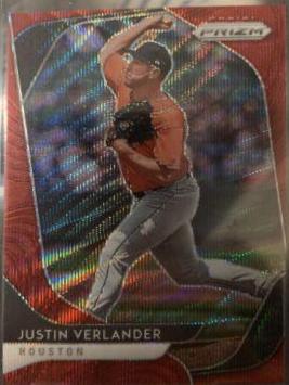 Justin Verlander [Red Wave Prizm] #151