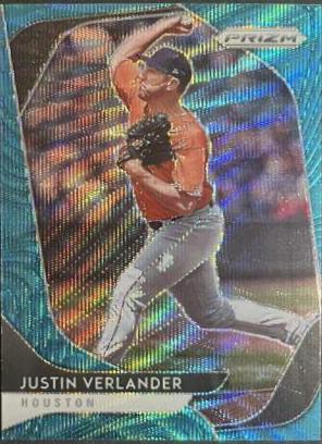 Justin Verlander [Teal Wave Prizm] #151