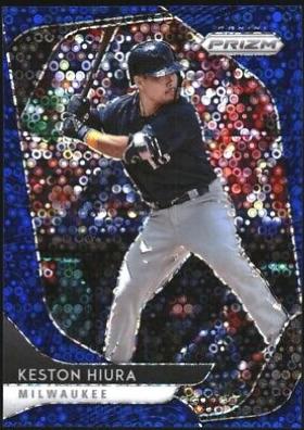 Keston Hiura [Blue Donut Circles Prizm] #2